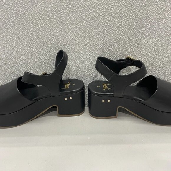NEW BEEK Women’s Inca Platform Heeled Sandals Black Size 6 – New Without Box - Picture 8 of 9